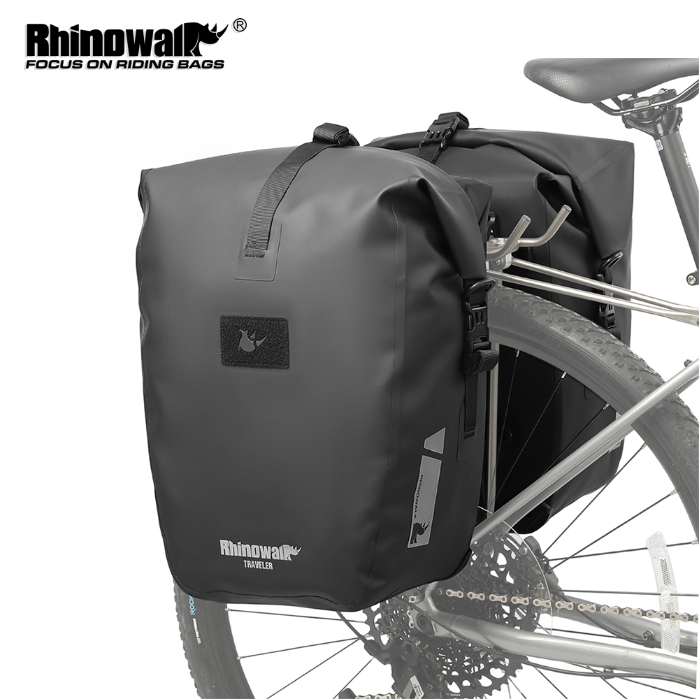 Cycling Commuter Bag - Bolsa de alforja para bicicleta Rhinowalk,