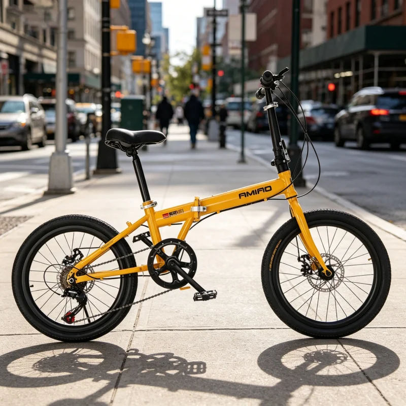 Commuting With Bike - Bicicleta Plegable de 20 Pulgadas con