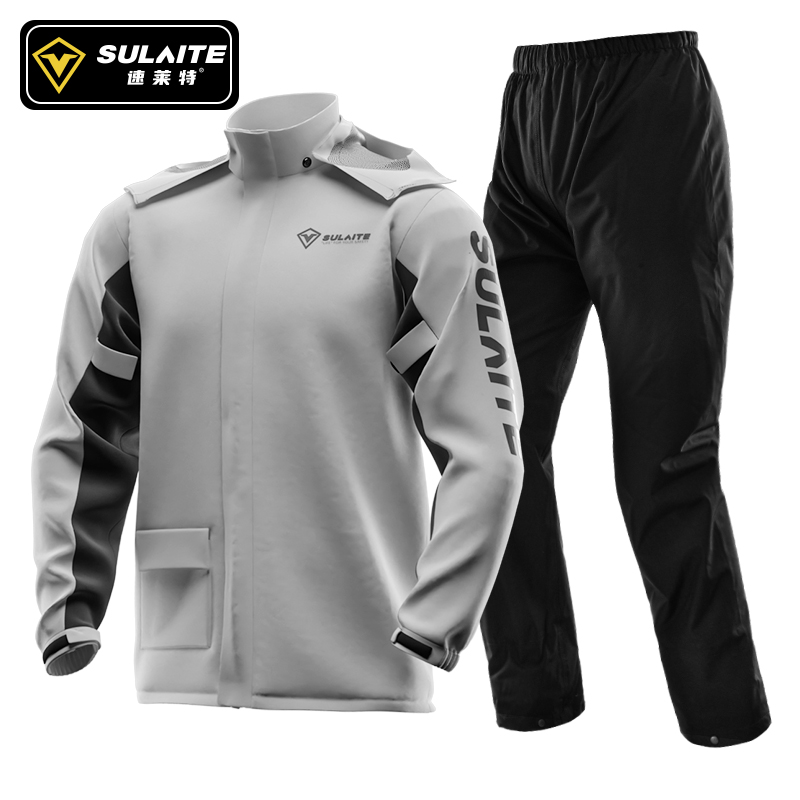 Cycling Rain Jacket Commute - SULAITE-chubasquero para motocicleta para hombre, ropa