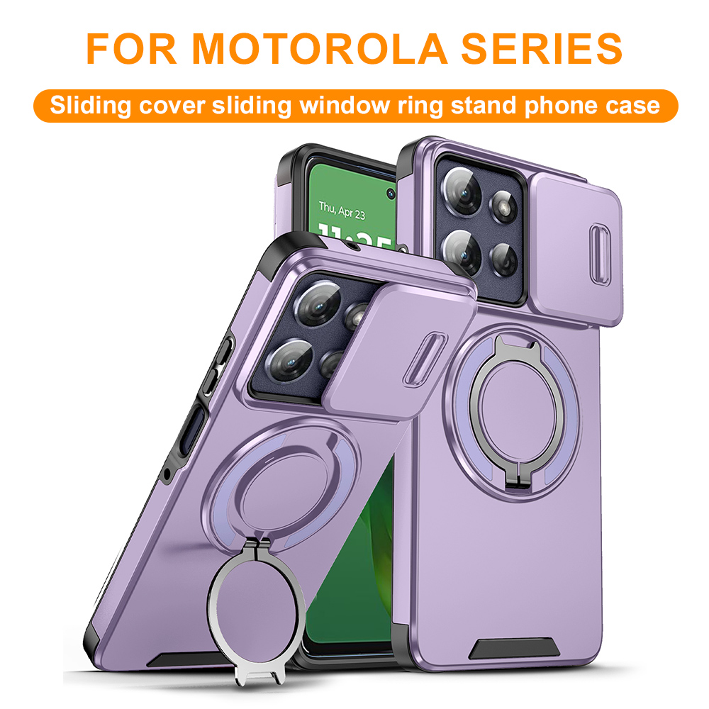 Kickstand Adjustable - Funda Magnética Resistente para Teléfono Moto