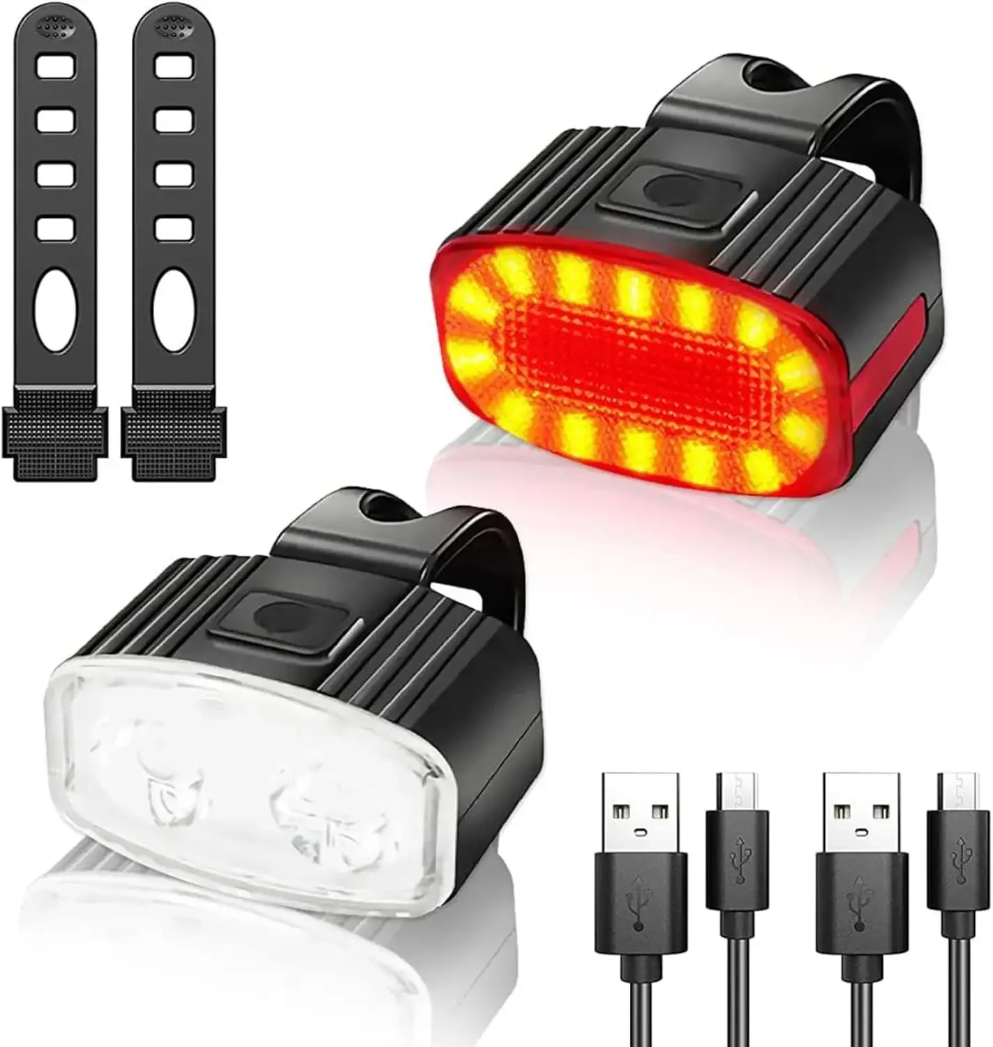 Bike Light Front Rear - Juego de luces delanteras y traseras