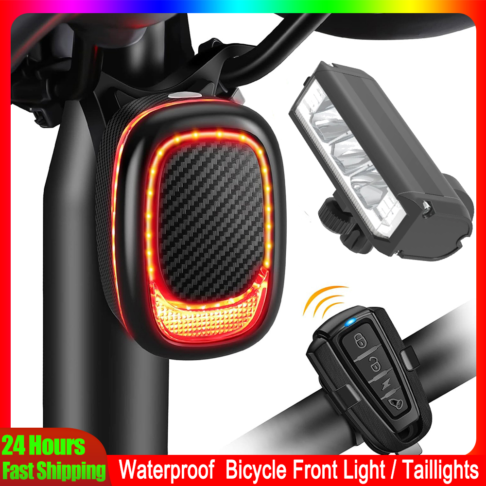Bike Light Front Rear - Elecpow-luz trasera A6Pro para bicicleta, accesorio