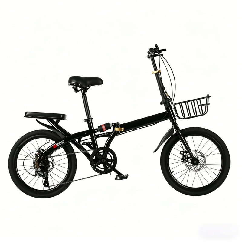 Commuting With Bike - Bicicleta Plegable de 20 Pulgadas, 7