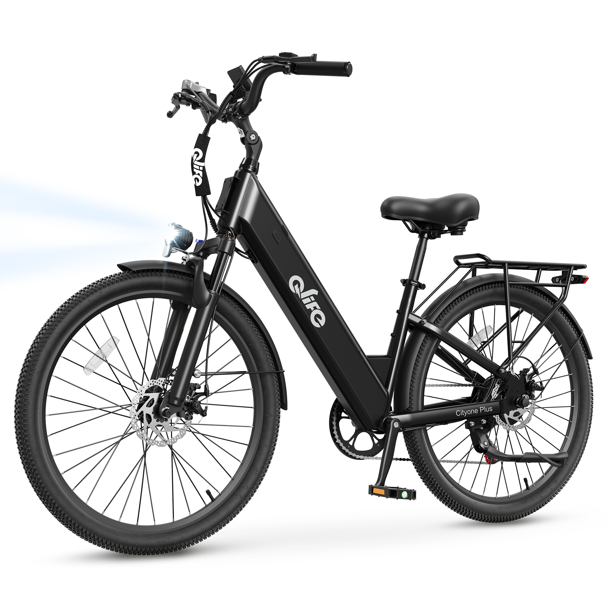 Commuting With Bike - Bicicleta Eléctrica Qlife Cityone Plus St