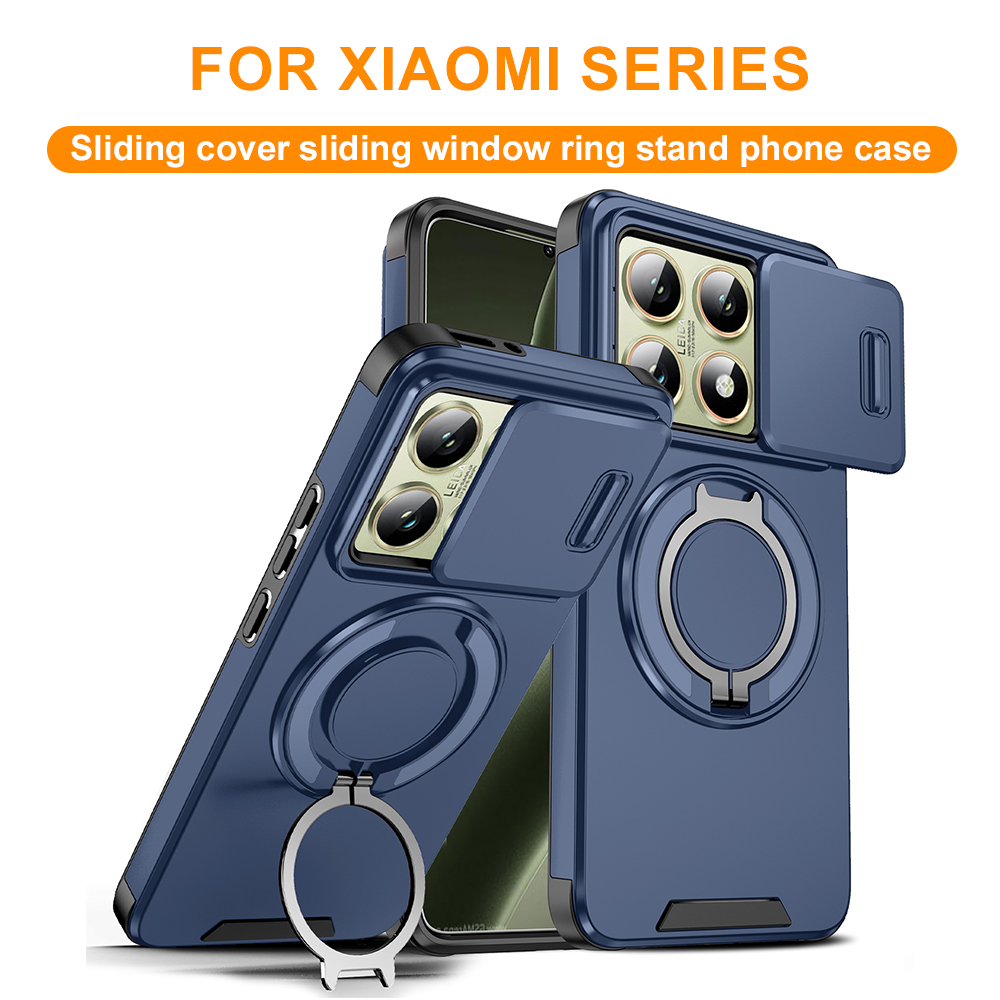 Kickstand Adjustable - Funda Magnética Resistente para Xiaomi 14T