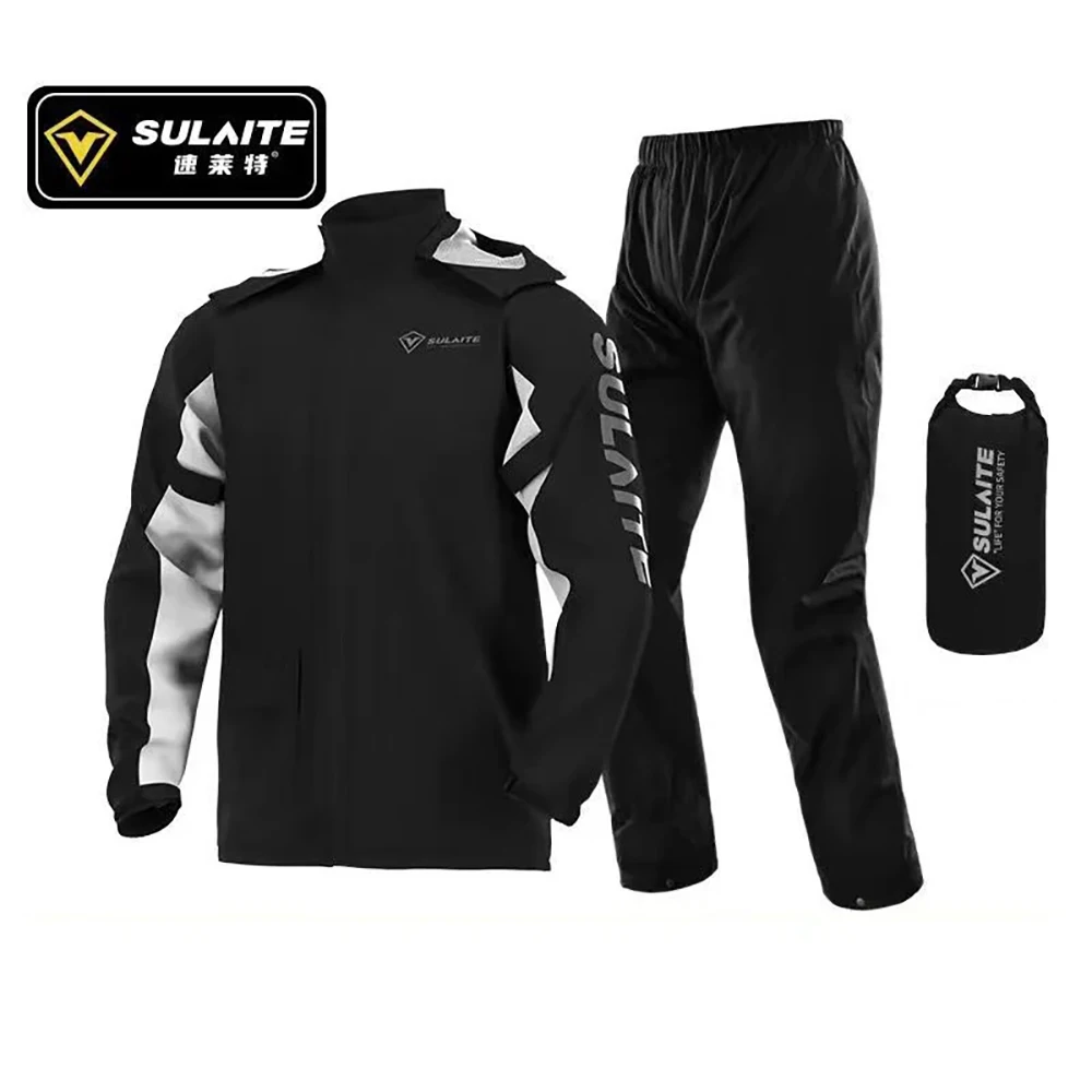 Cycling Rain Jacket Commute - Chubasquero para motocicleta para hombre y