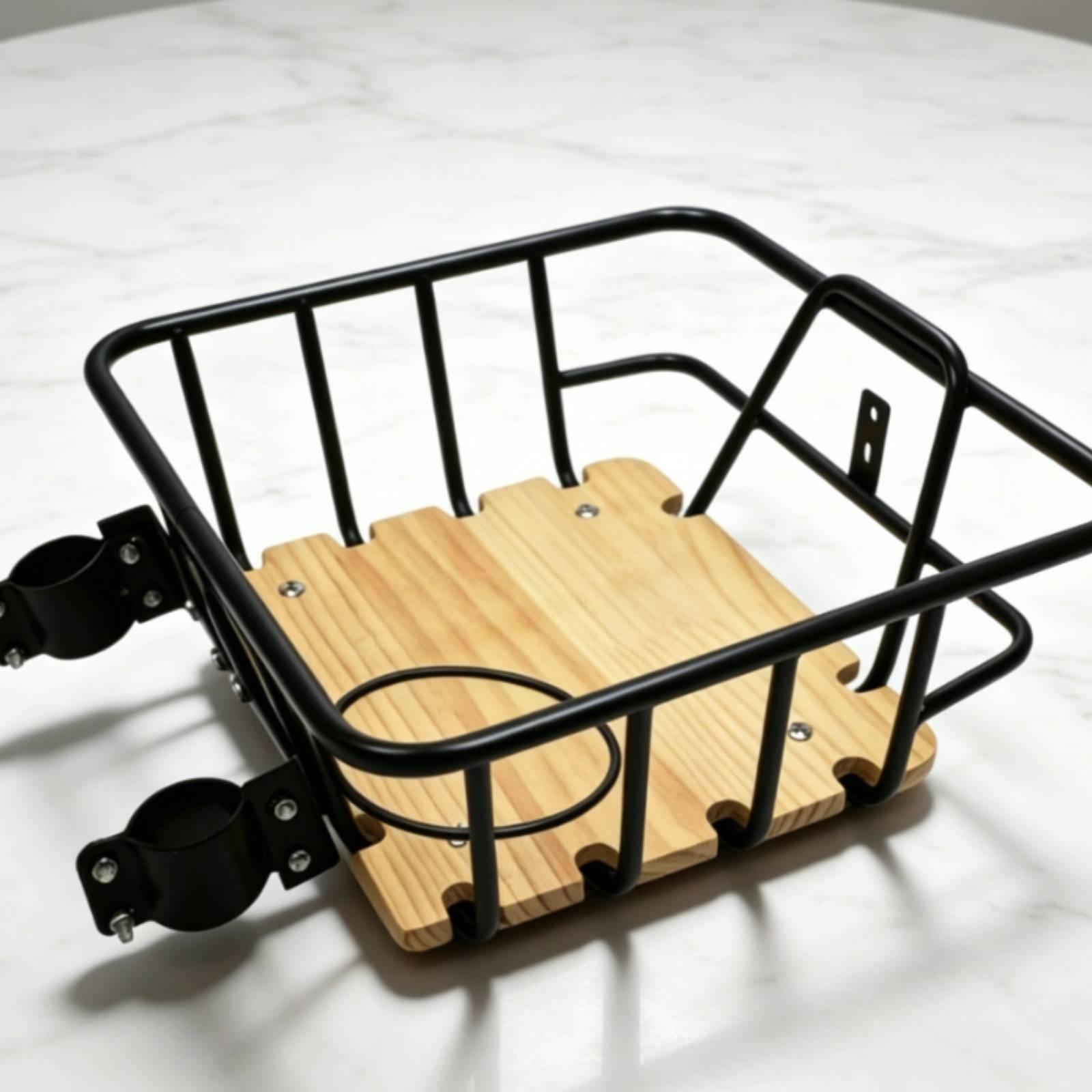 Cesta metálica para bicicleta, - Commuting With Bike reseña y precio