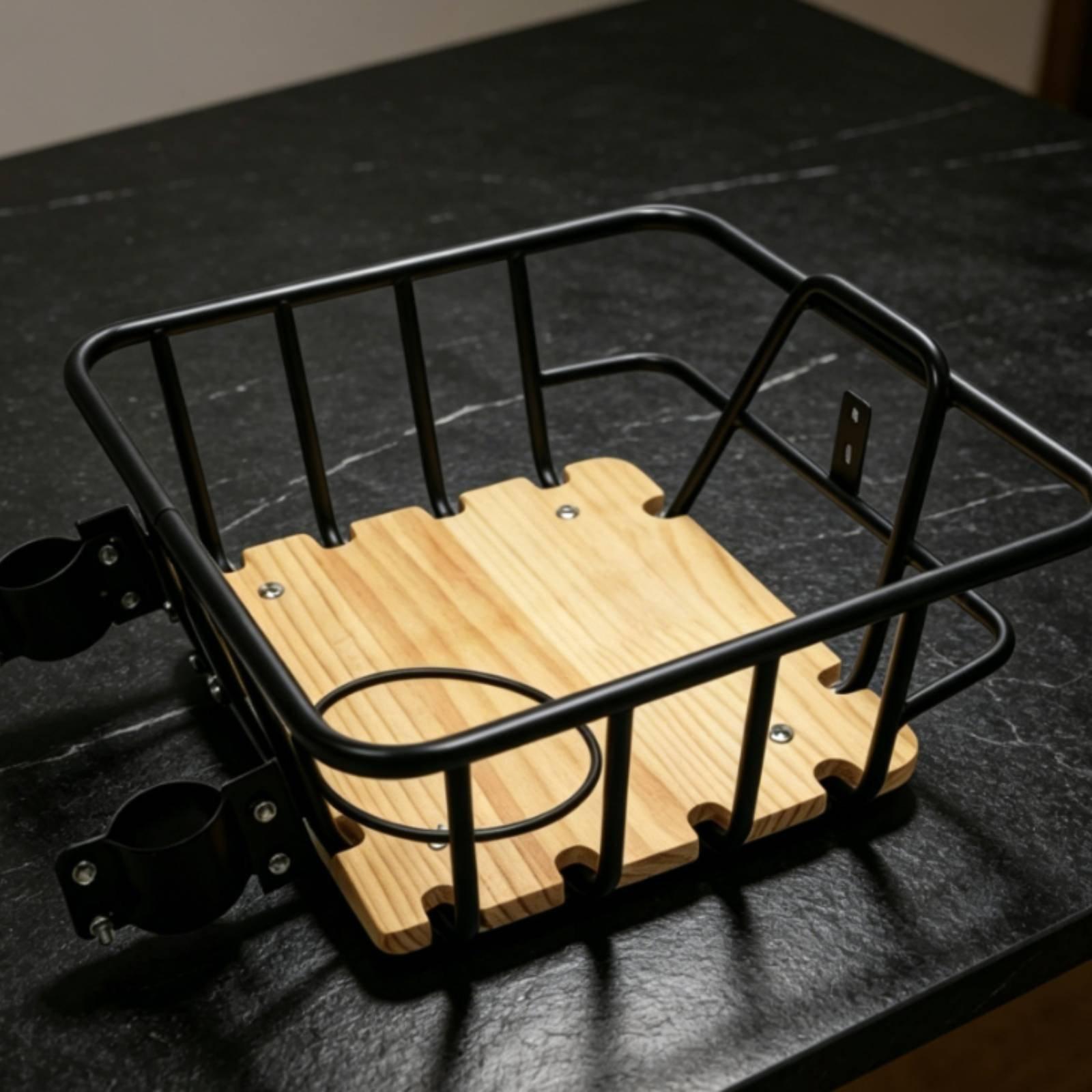 Cesta metálica para bicicleta, - Commuting With Bike reseña y precio