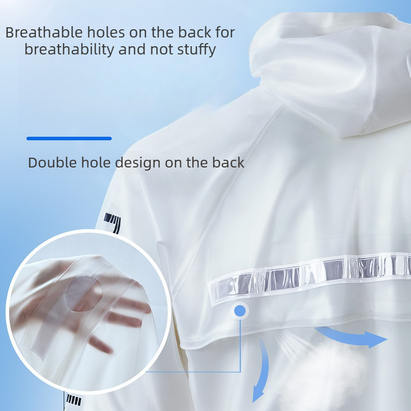 Traje Impermeable Reflectante  - Cycling Rain Jacket Commute reseña y precio