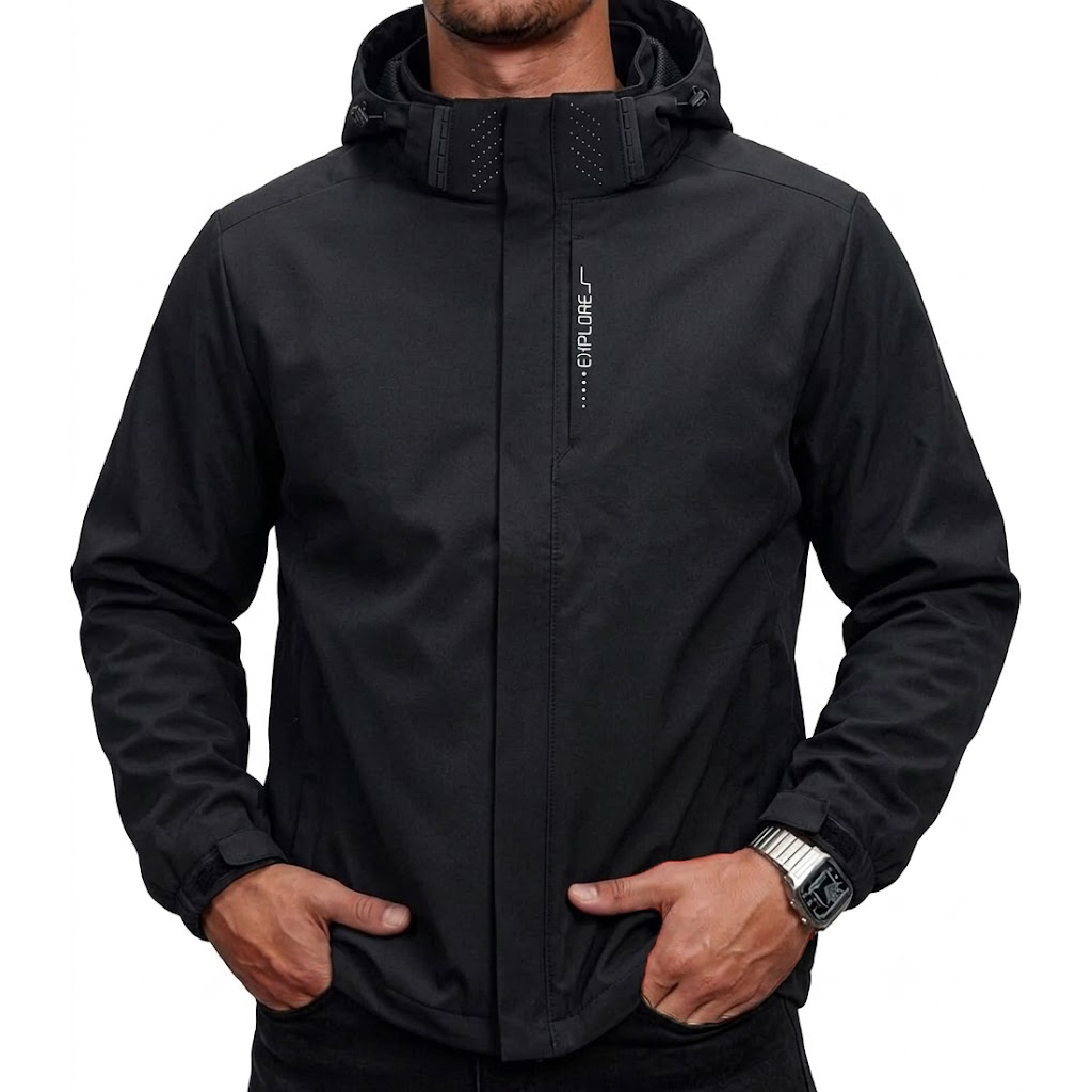 Chaqueta Táctica Impermeable p - Cycling Rain Jacket Commute reseña y precio