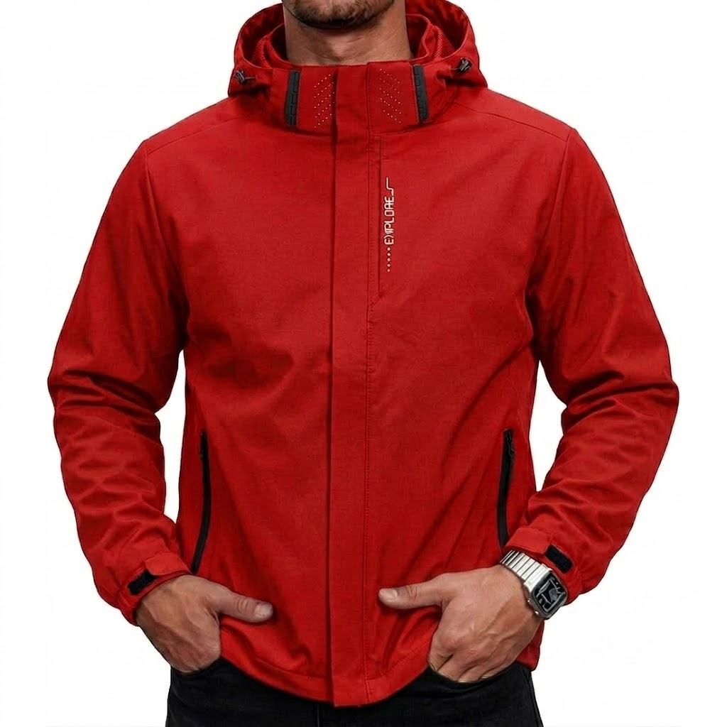 Chaqueta Táctica Impermeable p - Cycling Rain Jacket Commute reseña y precio