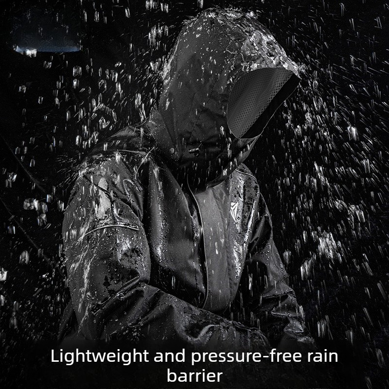 Traje Impermeable para Motocic - Cycling Rain Jacket Commute reseña y precio