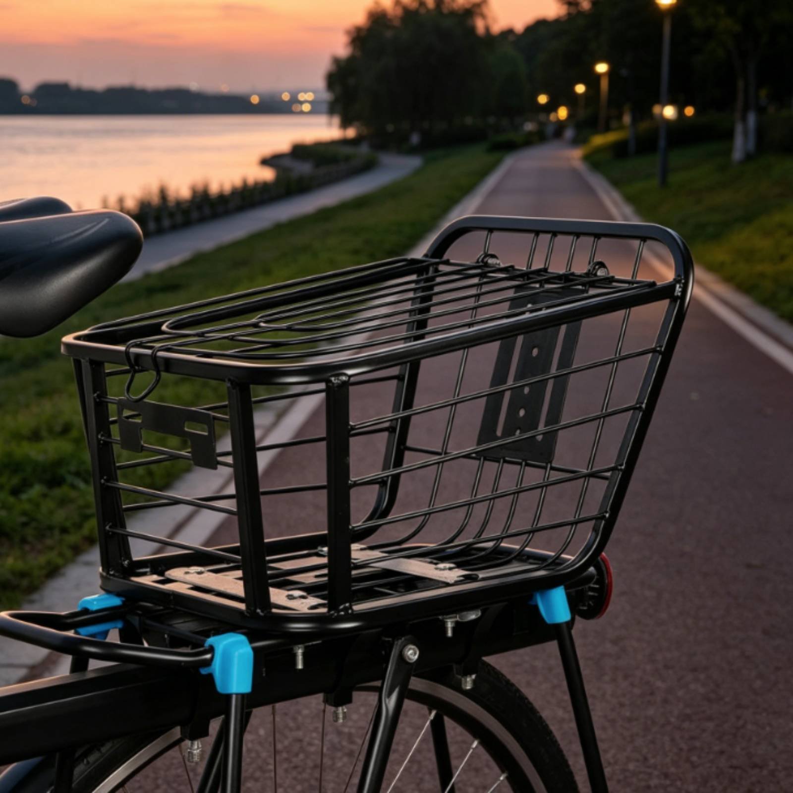 Cesta trasera plegable para bi - Cycling To Commute reseña y precio