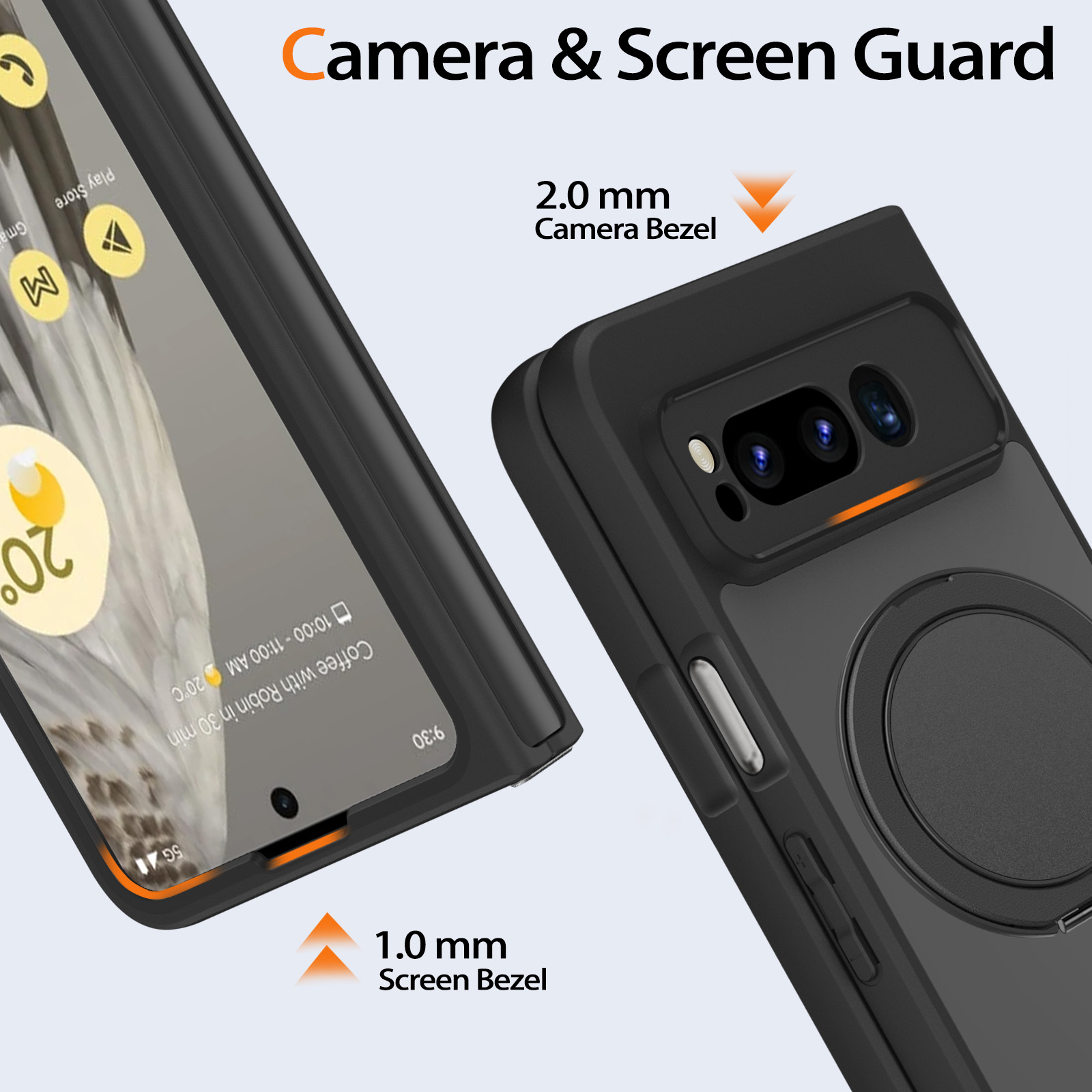 Para Google Pixel funda plegab - Kickstand Adjustable reseña y precio