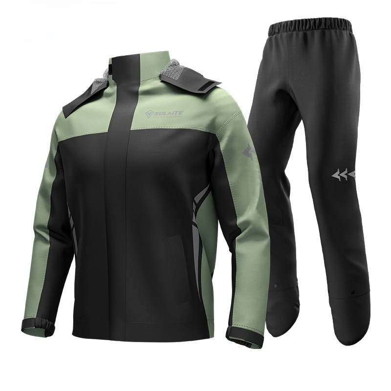 Traje Impermeable para Motocic - Cycling Rain Jacket Commute reseña y precio